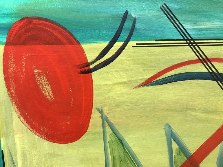 Original Abstract Painting by Peggy Scholte