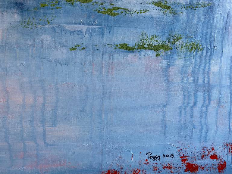 Original Abstract Landscape Painting by Peggy Scholte