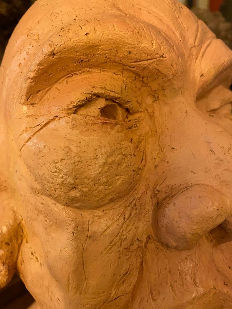 Original Expressionism People Sculpture by Peggy Scholte