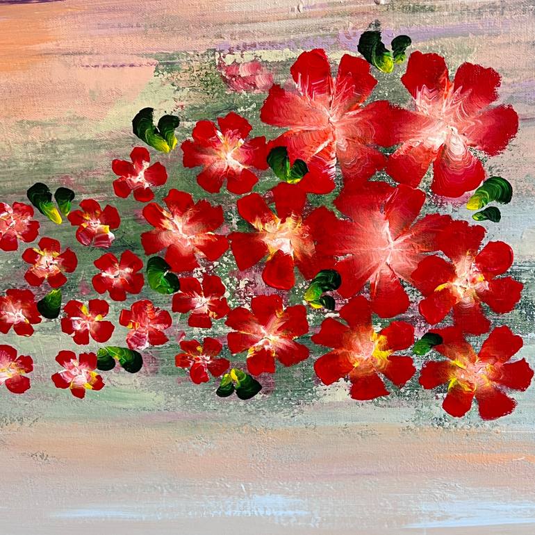 Original Abstract Landscape Painting by Peggy Scholte