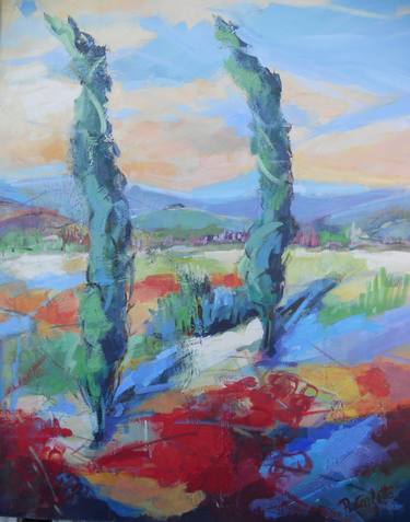 Original Landscape Painting by Rosachiara Carletto