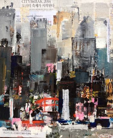 Print of Abstract Expressionism Architecture Paintings by Renée Oconel