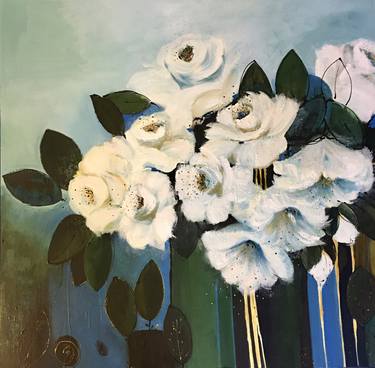 Original Floral Paintings by Renée Oconel