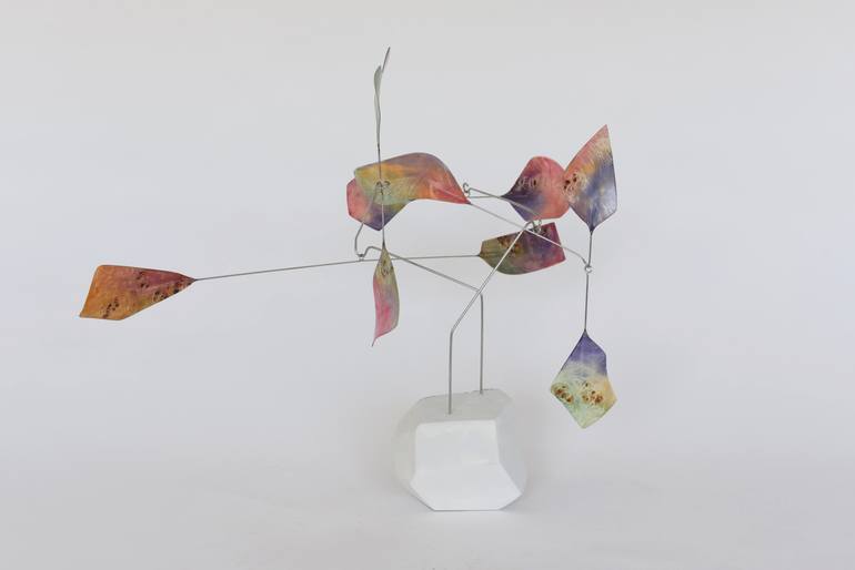 Original Folk Abstract Sculpture by Karolina Maszkiewicz