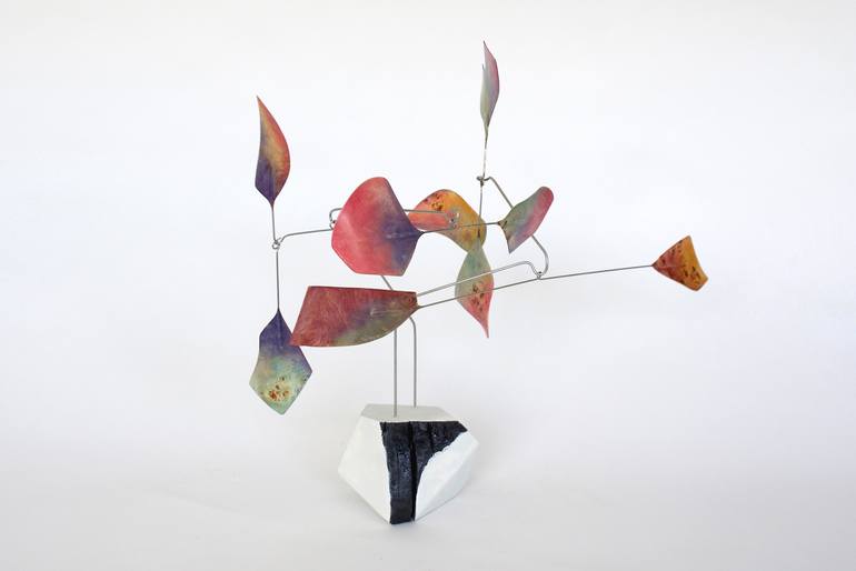 Original Folk Abstract Sculpture by Karolina Maszkiewicz