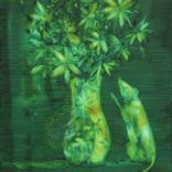 the electric vase by Joncquil De  Vries