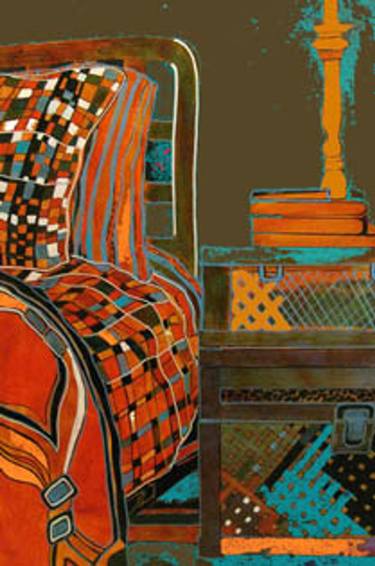 Original Fine Art Abstract Painting by Linda Arthurs