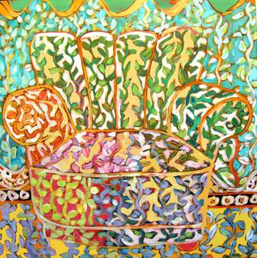 Original Expressionism Places Painting by Linda Arthurs