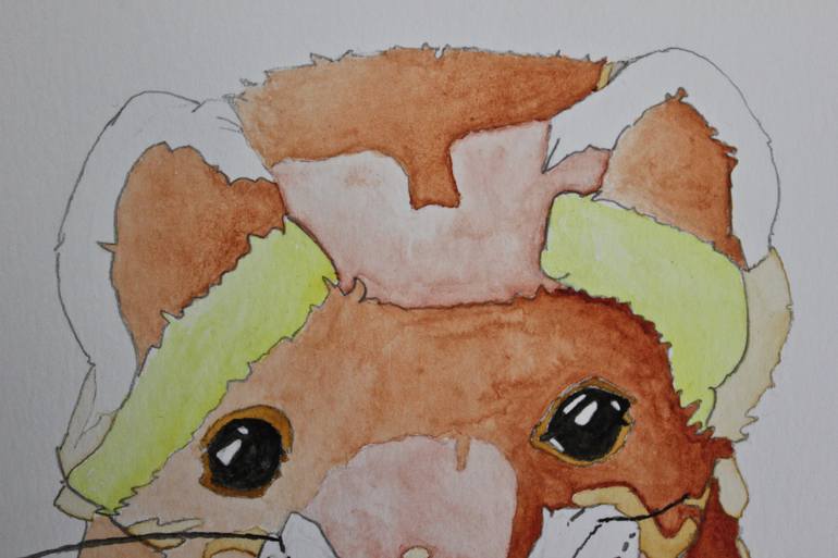 Original Documentary Nature Painting by Freya Laetitia Stinton