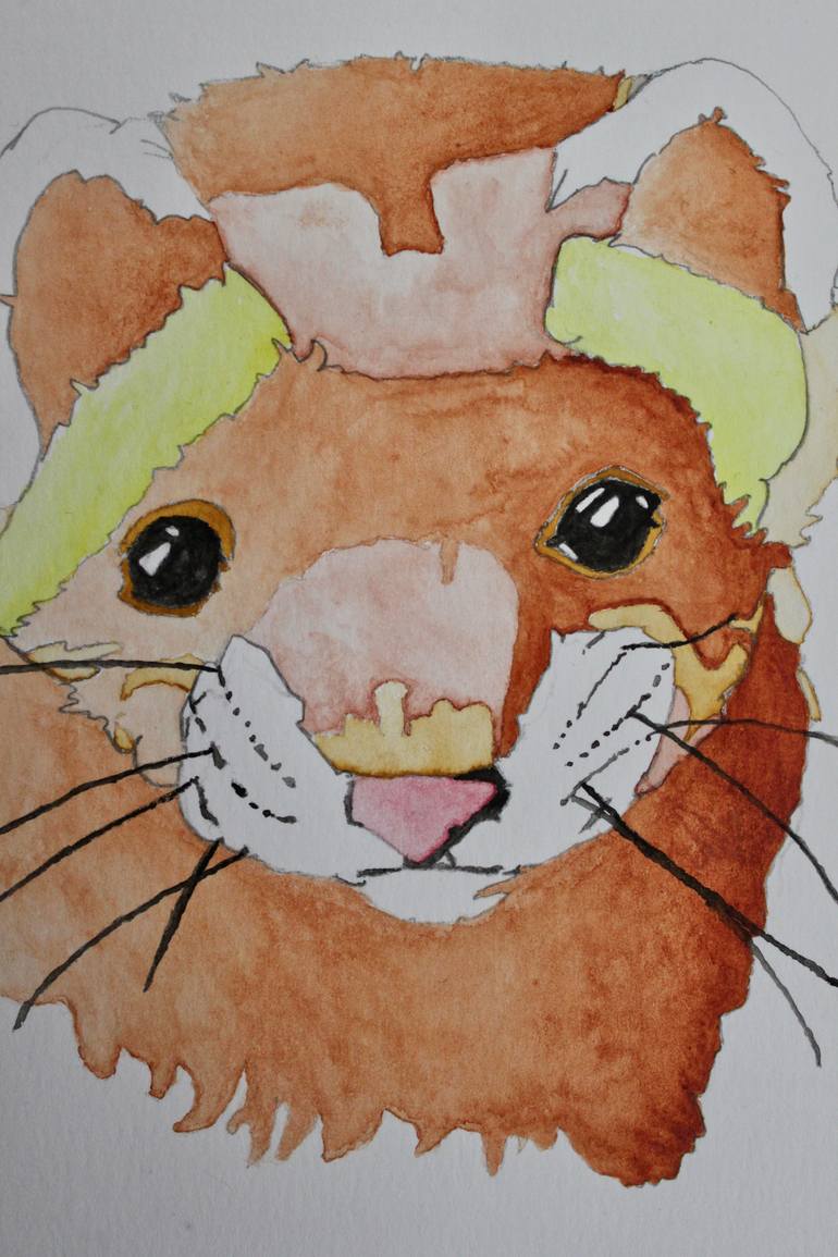 Original Documentary Nature Painting by Freya Laetitia Stinton