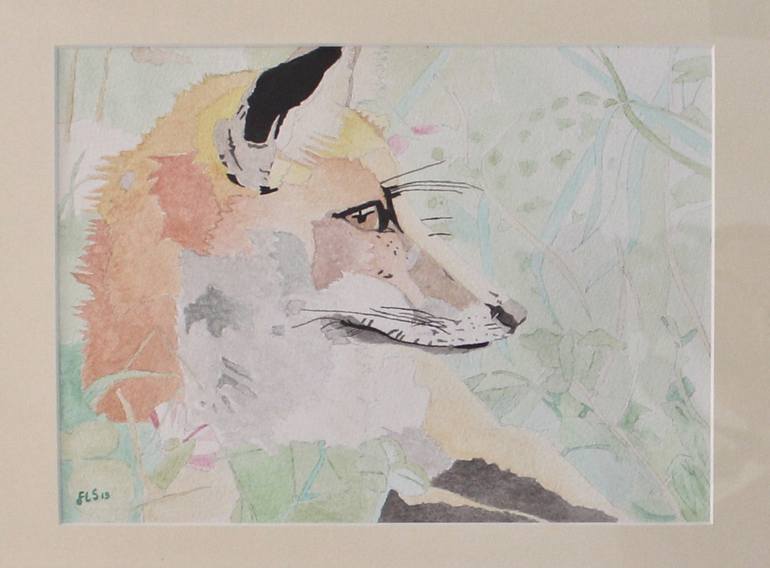 Original Fine Art Animal Painting by Freya Laetitia Stinton