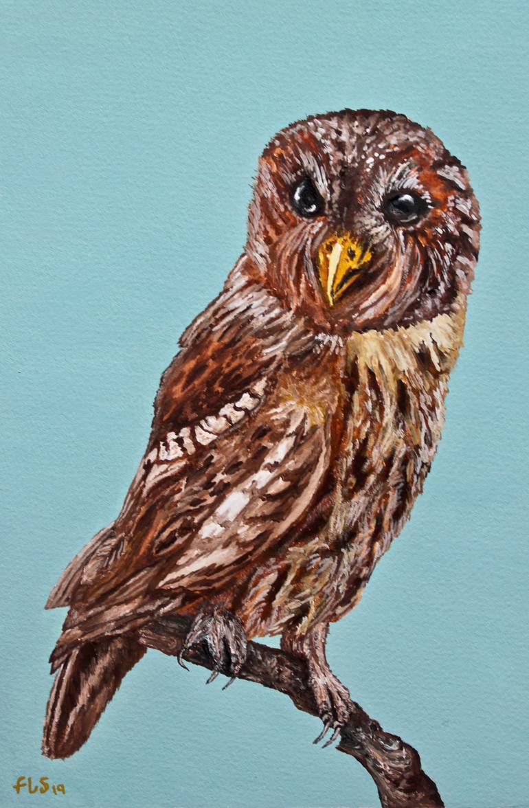 Original Illustration Animal Painting by Freya Laetitia Stinton