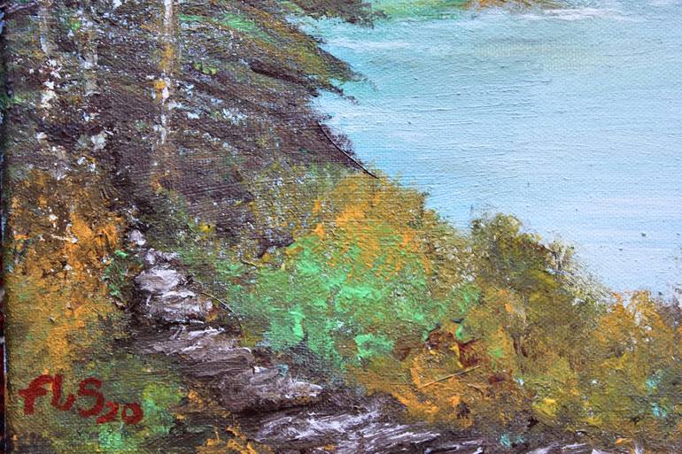 Original Landscape Painting by Freya Laetitia Stinton