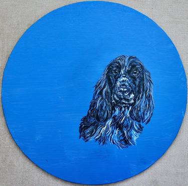 Original Dogs Paintings by Freya Laetitia Stinton