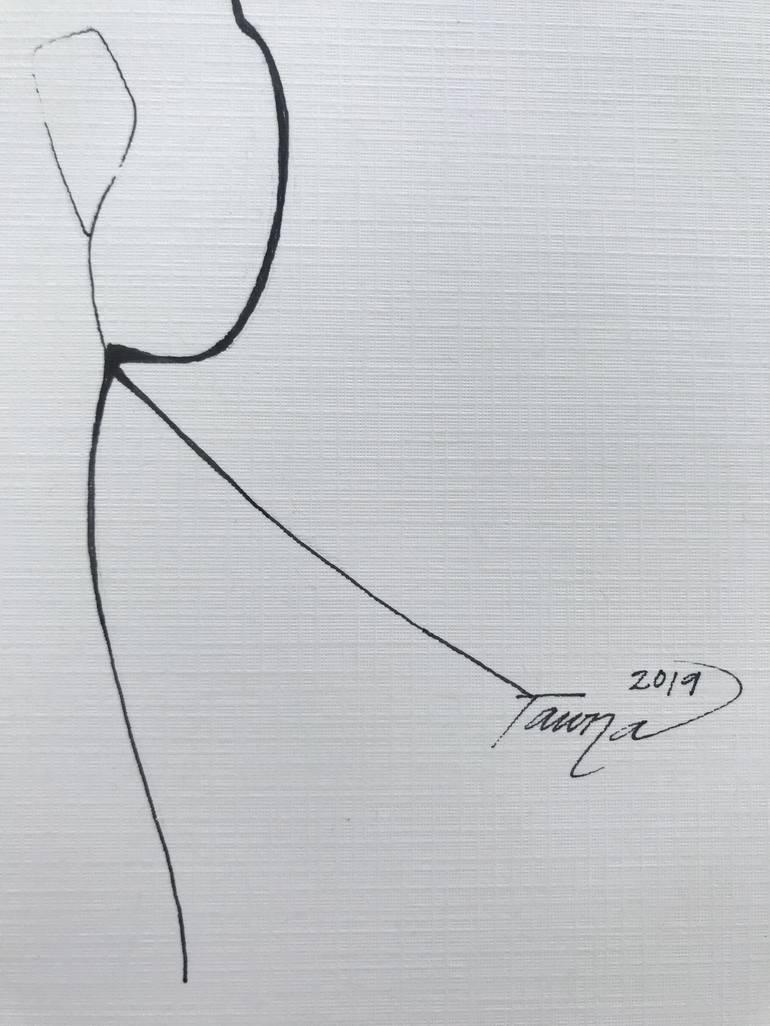 Original Body Drawing by Tawna Allred