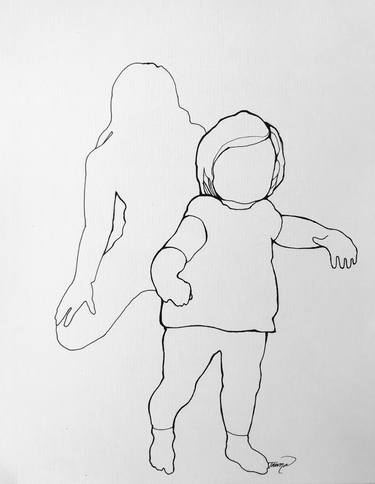 Original Abstract Children Drawings by Tawna Allred