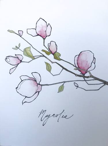 Original Fine Art Botanic Paintings by Tawna Allred