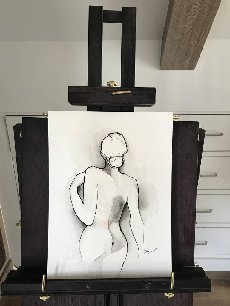 Original Nude Painting by Tawna Allred