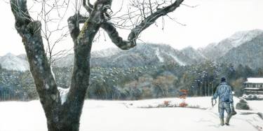 Print of Landscape Paintings by Hideyuki Sobue