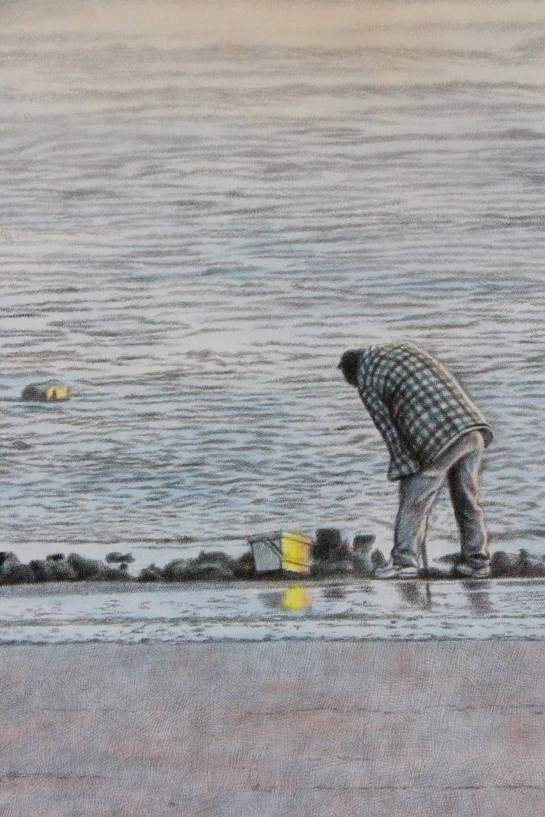 Original Contemporary Beach Painting by Hideyuki Sobue