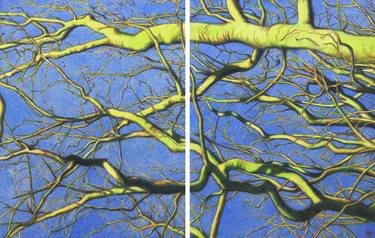 Sky above Is Blue (Diptych) thumb