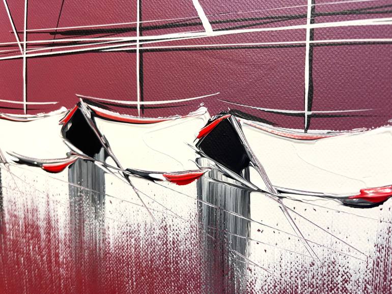 Original Figurative Boat Painting by Olivier Messas