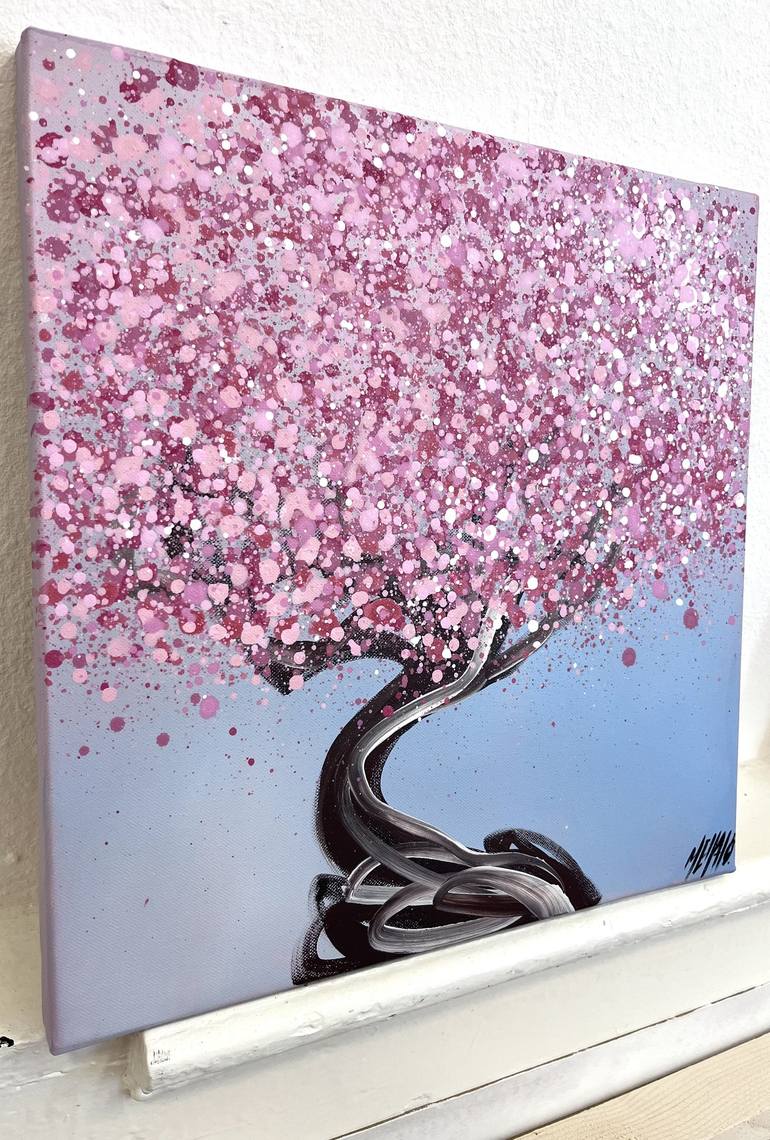 Original Abstract Landscape Painting by Olivier Messas