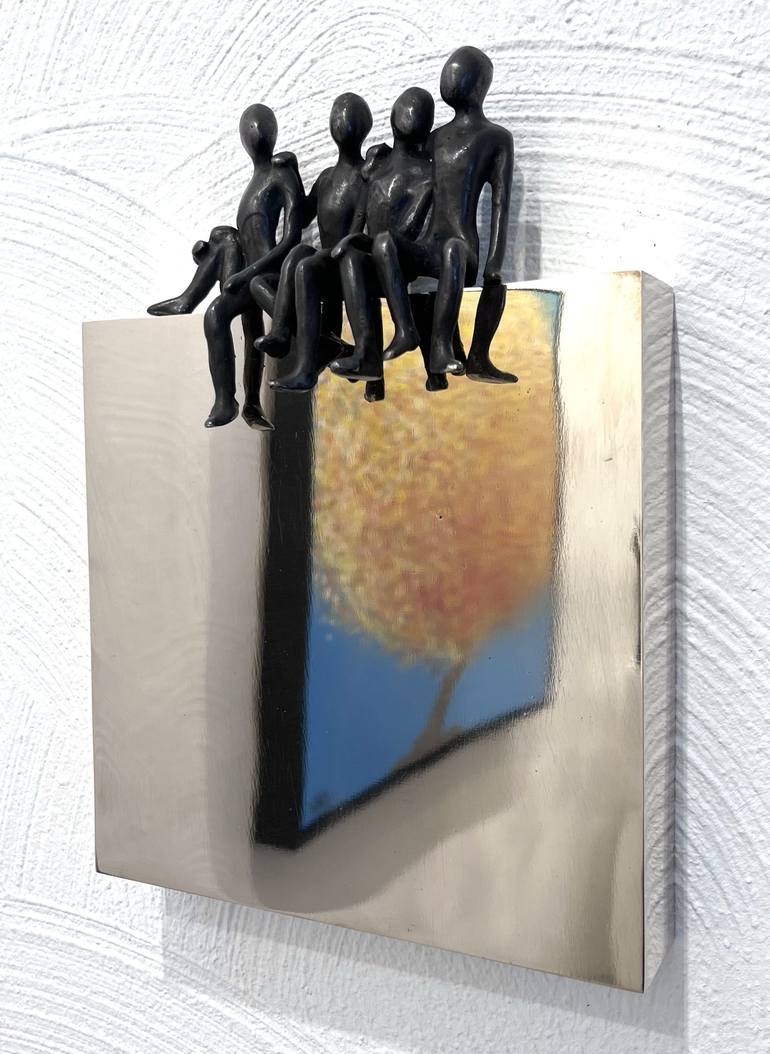 Original Contemporary Family Sculpture by Olivier Messas