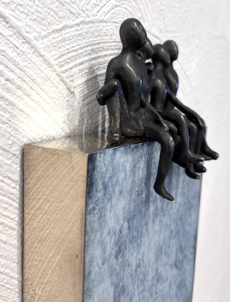 Original Family Sculpture by Olivier Messas