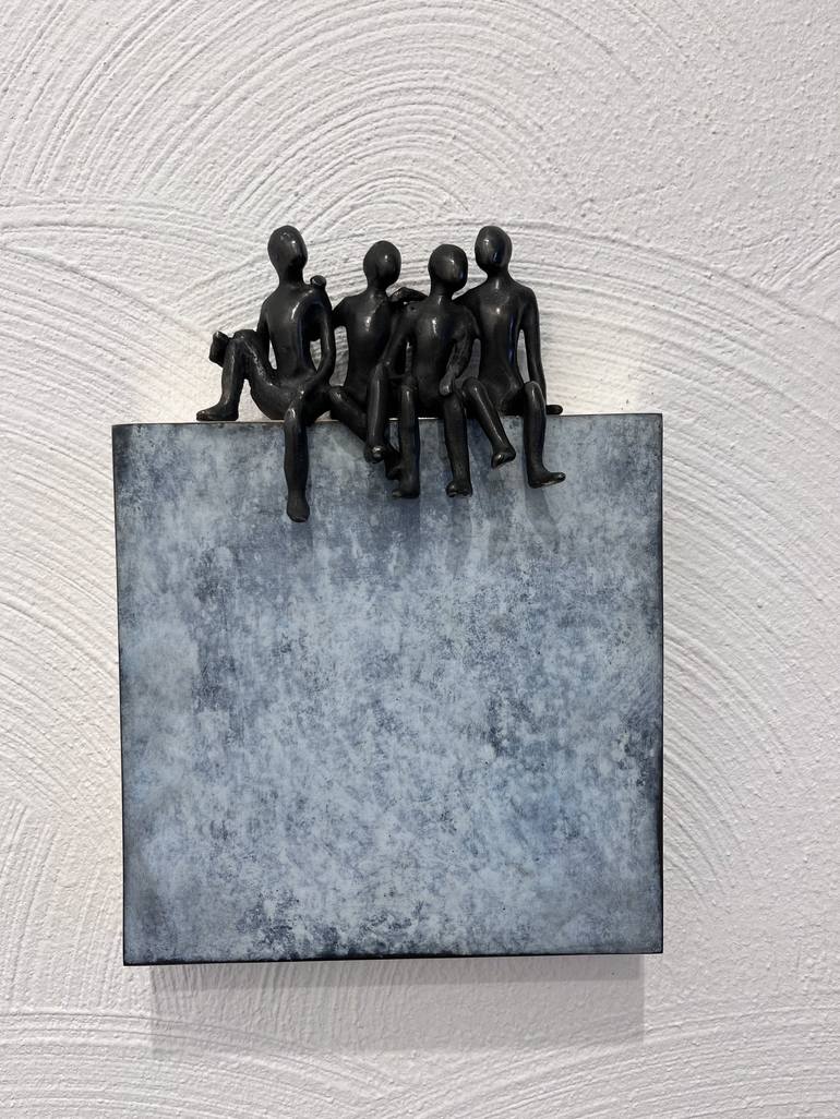 Original Contemporary Family Sculpture by Olivier Messas