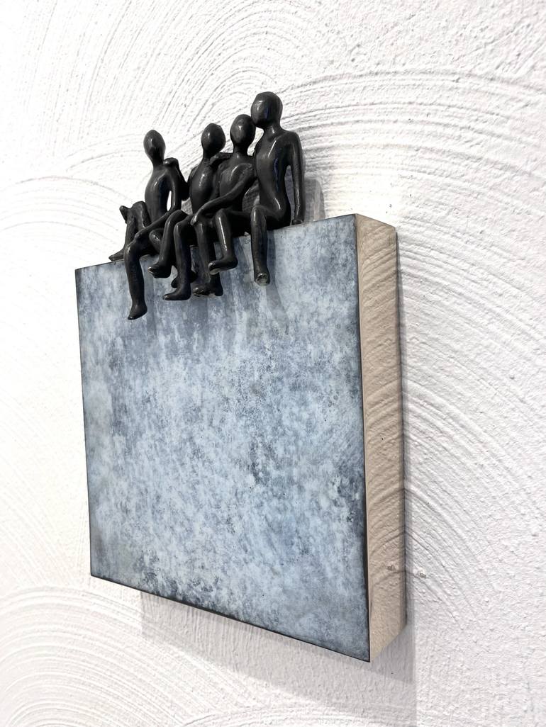 Original Contemporary Family Sculpture by Olivier Messas