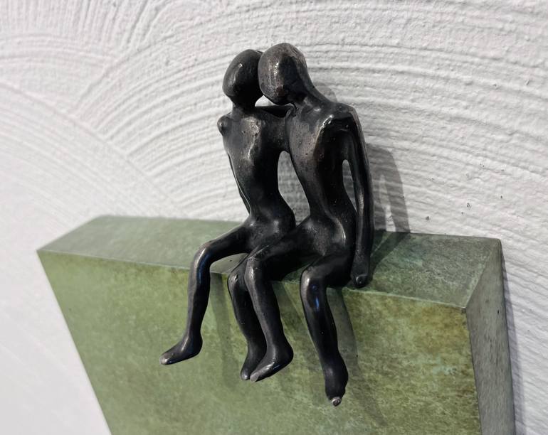 Original Contemporary Love Sculpture by Olivier Messas