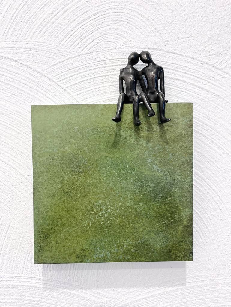 Original Contemporary Love Sculpture by Olivier Messas