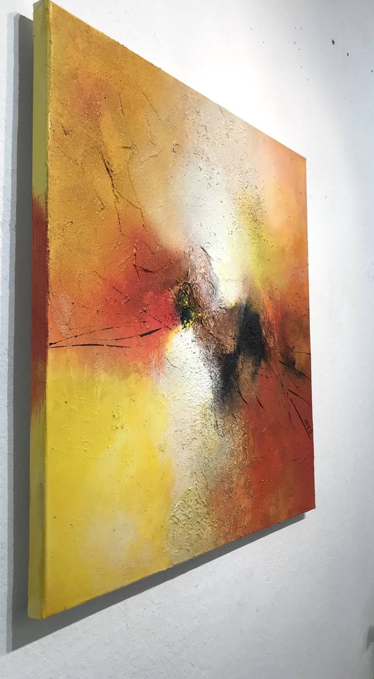 Original Abstract Painting by Olivier Messas