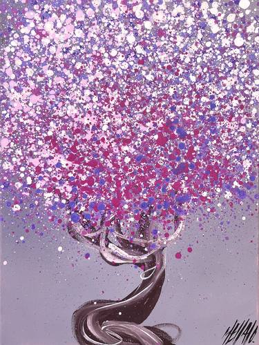 Print of Abstract Tree Paintings by Olivier Messas