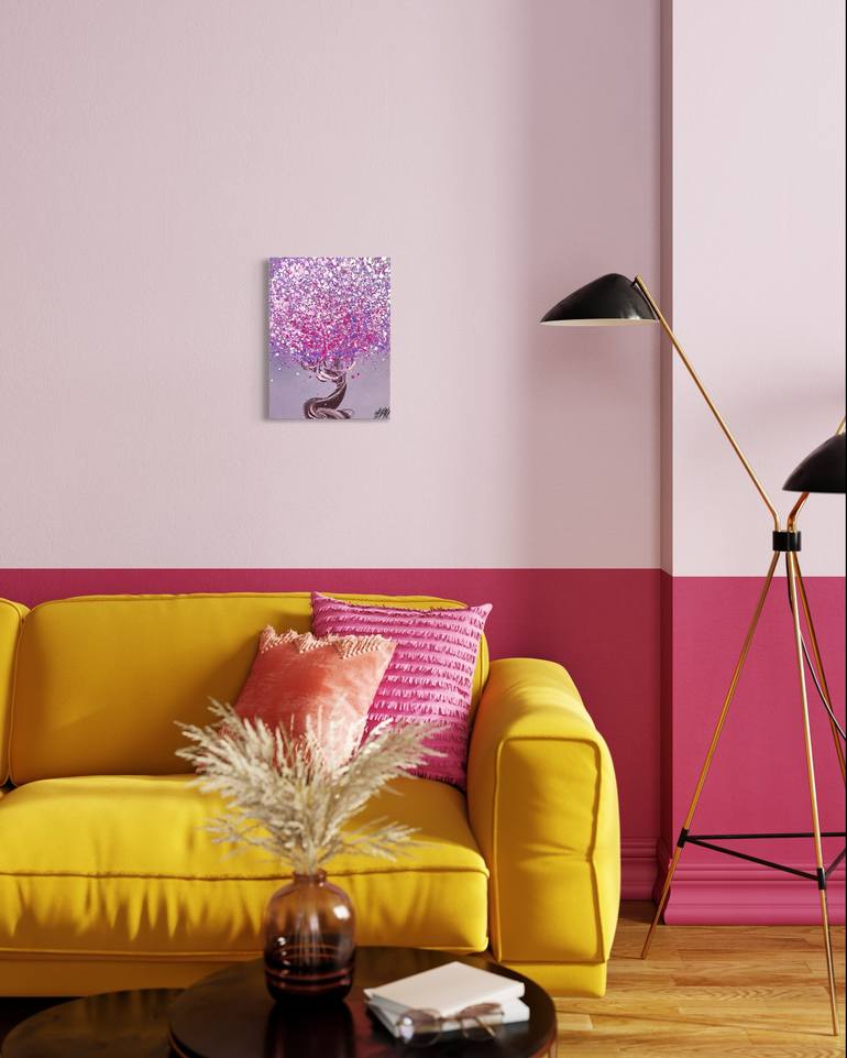 Original Abstract Landscape Painting by Olivier Messas