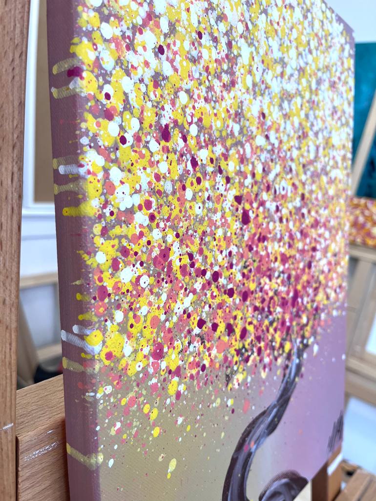 Original Abstract Landscape Painting by Olivier Messas