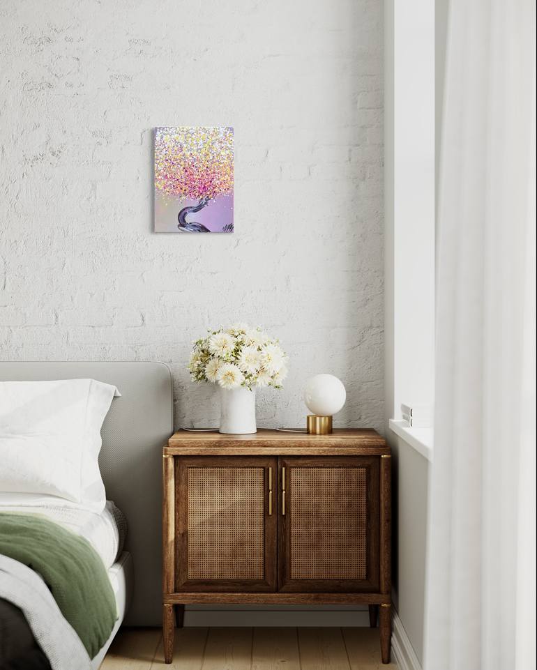 Original Abstract Landscape Painting by Olivier Messas