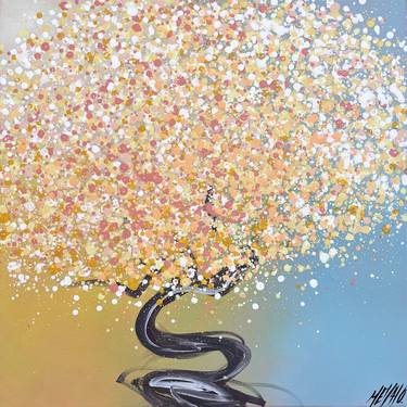 Original Fine Art Tree Paintings by Olivier Messas