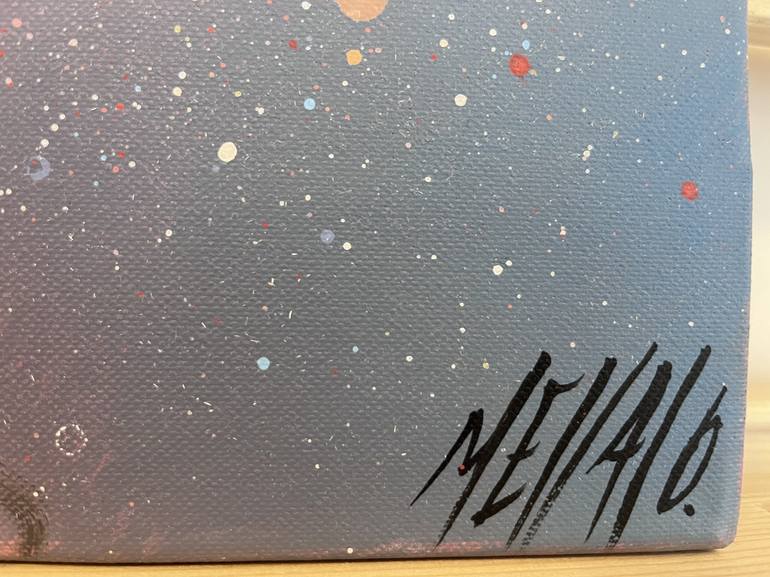 Original Abstract Landscape Painting by Olivier Messas