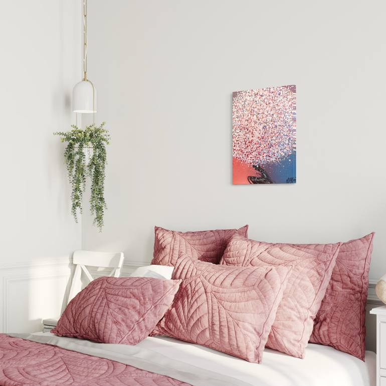 Original Abstract Landscape Painting by Olivier Messas