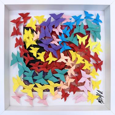 Print of Love Collage by Olivier Messas