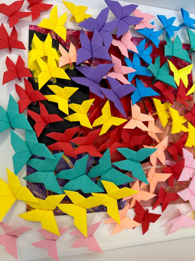 Original Cubism Love Collage by Olivier Messas