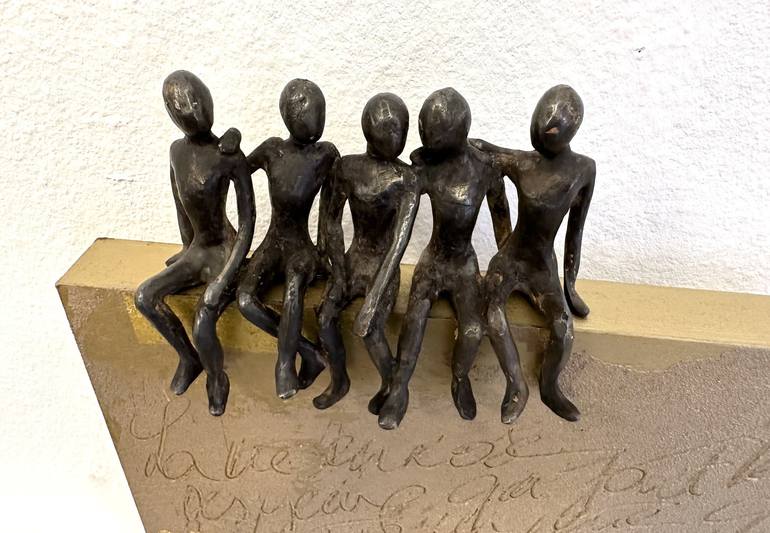 Original Contemporary Family Sculpture by Olivier Messas
