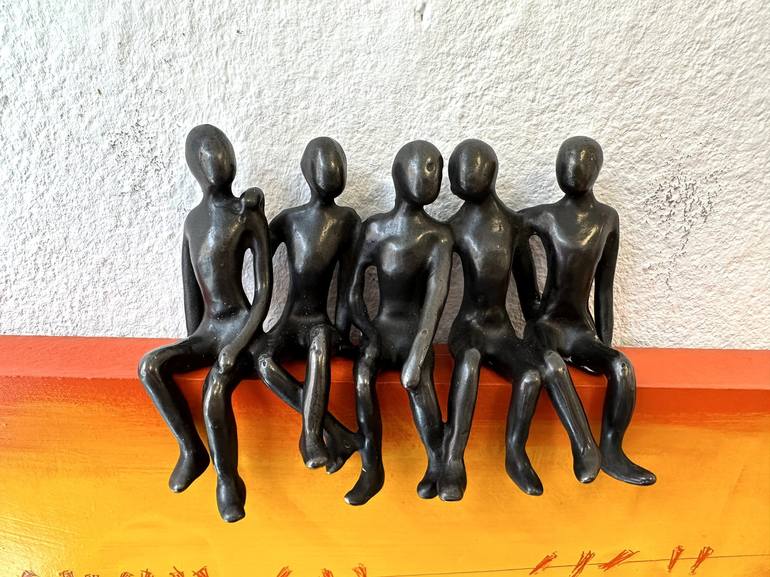 Original Contemporary Children Sculpture by Olivier Messas