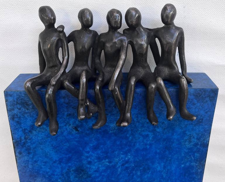 Original Contemporary Children Sculpture by Olivier Messas