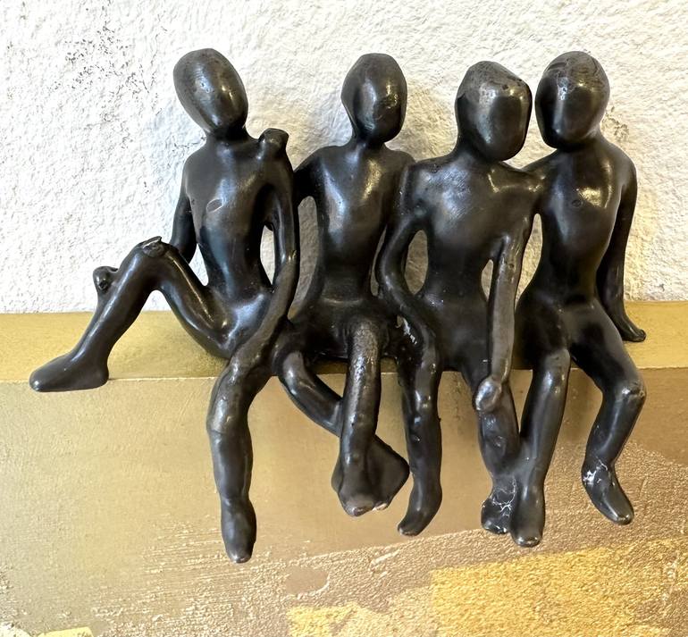 Original Contemporary Family Sculpture by Olivier Messas