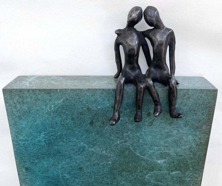 Original Contemporary Love Sculpture by Olivier Messas