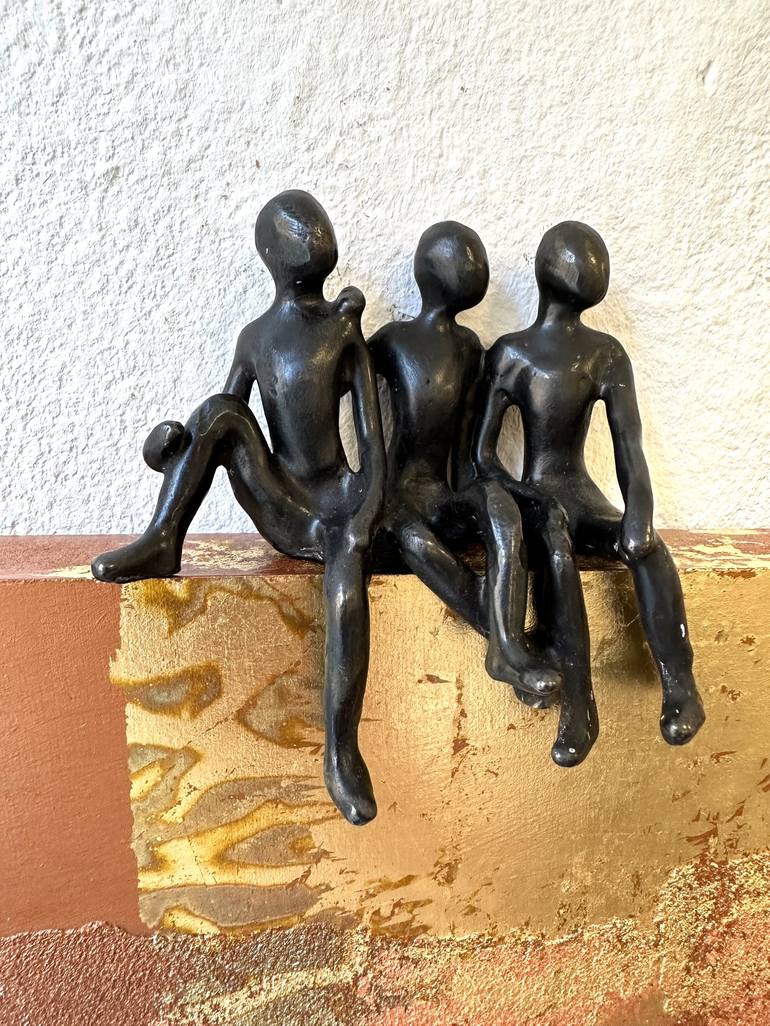 Original Contemporary Family Sculpture by Olivier Messas
