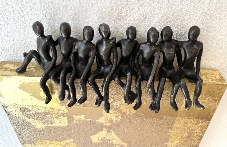 Original Contemporary Family Sculpture by Olivier Messas